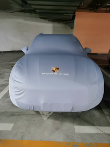 Copertura Auto Personalizzata con Logo <span class=keywords><strong>Porsche</strong></span> in Tessuto Elastico Morbido Impermeabile per <span class=keywords><strong>Porsche</strong></span> <span class=keywords><strong>Taycan</strong></span> 4S Turbo Cross Turismo - Product Image 3