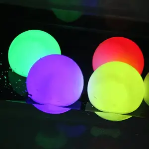 8cm Diameter Glow Waterproof Led Battery Ball Illuminated Furniture