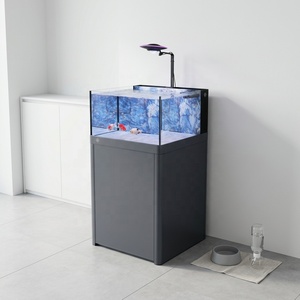 Acuario de Vidrio Cuadrado/Rectangular de 60CM, Juego Completo de 280L, Ecológico, Ultra Silencioso, Ligero, Tamaño Personalizado Disponible - Product Image 2