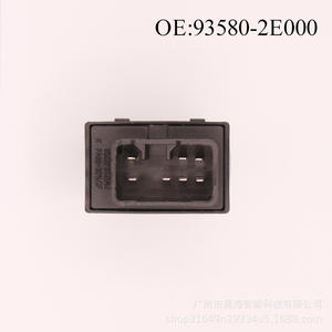 Botones de Control de Ventanas Automotrices Modernos para Tucson, de un Solo Interruptor, 93580-2E000, Nuevos, Material ABS para Fabricación - Product Image 4