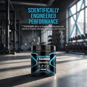 Amaz OEM Créatine Monohydrate Taurine en Poudre Sans Arôme 210g <span class=keywords><strong>pour</strong></span> Augmenter la Force et Améliorer les Performances Athlétiques - Product Image 3