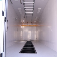 Conteneur de centre de données 40 pieds avec boîtier de distribution d'énergie triphasé, testé en usine, qualité supérieure pour la recherche en campus