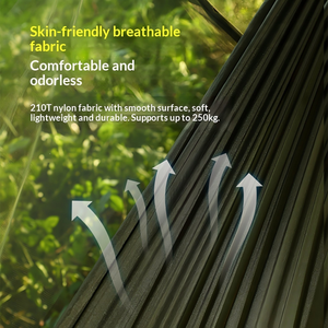 Silla <span class=keywords><strong>Hamaca</strong></span> Automática de Nailon con Mosquitera para Adultos - Uso en Camping, Senderismo y Actividades al Aire Libre - Product Image 3