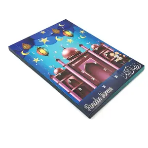 Kotak Kalender Zodiak Coklat Anak-anak Natal Kustom