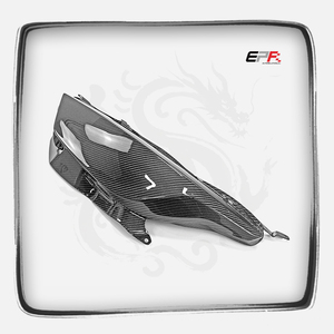 Premium Dry Carbon EPA Headlight Block Out Trim 2Pcs LHD For Toyota Yaris GR GXPA16 <b>Driver</b> & Passenger Side Angry Eye Headlamp - Product Image 1