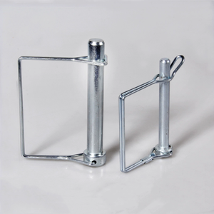 Tùy chỉnh <span class=keywords><strong>Trailer</strong></span> Coupler an toàn pin nhanh chóng Chốt vuông loại hình kẽm mạ dây thép phát hành nhanh chóng khóa chân - Product Image 4