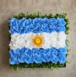 Argentina blue and white