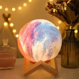 Sáng Tạo 3D Phòng Đèn DIY Mặt Trăng Ánh Sáng Đèn Vẽ Thiết Kế Logo Ánh Sáng Ban Đêm Ấm 3D Ánh Sáng Ban Đêm Phòng Ngủ Trang Trí Nội Thất - Product Image 3