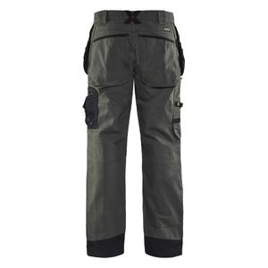 BLAKLADER - 150013204699D84 Pantalones artesanos X1500 ejército verde/Negro-EAN 7330509270295 PANTALONES DE TRABAJO DE CARGA - Product Image 3