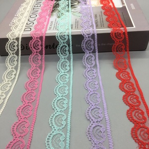 ลูกไม้สีไม่ยืดหยุ่นขนาด 2.5 ซม. สำหรับรองเท้า หมวก กระเป๋า ผ้าพันคอ เครื่องประดับ ของเล่น อุปกรณ์ DIY ลายสัตว์ ผ้าตาข่าย ใช้สำหรับงานตัดเย็บเสื้อผ้า - Product Image 1