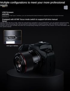 Yongnuo YN35mm F2R DF DSM lente AF/MF 35mm F2 marco completo gran apertura enfoque automático sin espejo montaje RF para <span class=keywords><strong>Canon</strong></span> EOS <span class=keywords><strong>R</strong></span> RP R6 R5 R3 - Product Image 4