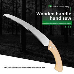 Sega a mano con manico in legno, taglialegna, sega da frutto per giardino domestico, sega da esterno, piccola sega da giardino portatile, strumento magico per alberi - Product Image 6