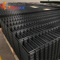 Panel de Malla de Acero Soldada para Perímetro Comercial, Cerca de Doble Alambre con Modelado 3D, Galvanizado en Caliente, Personalizable