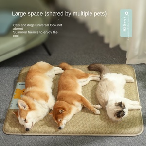 Sommer-Hundematte & Katzenmatte, Anti-Biss Kühlmatte aus Rattan, Rechteckiges Schlafnest für den grenzüberschreitenden Handel - Product Image 2