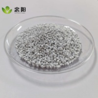Masterbatch de dioxyde de titane (TiO2) de qualité fibre, pureté 98%, 25 kg/fût, bonne dispersion pour le filage de fibres de polyester et les tissus non tissés