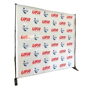 8X10 8X8 Ft Heavy Duty Adjustable Backdrop Banner Professional Step and <b>Repeat</b> Photography Background Stand - Product Image 3