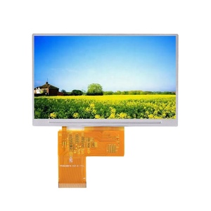 Ventas calientes 24 Bits RGB 800x480 Resolución 4,3 pulgadas IPS TFT LCD Módulo de pantalla con retroiluminación LED y brillo de 200-1000 Nits - Product Image 5