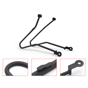 Ajustement pour Bonneville T100 <span class=keywords><strong>Triumph</strong></span> rétro <span class=keywords><strong>moto</strong></span> accessoires support côté porte-bagages support motos côté sac support - Product Image 3