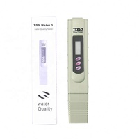 Medidor de TDS-3 Económico con Medidor de Temperatura, Probador de TDS PPM para Evaluar la Pureza del Agua, Medidor Digital de TDS para Acuario