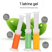 Gel nettoyant pour cuvettes de toilettes de haute qualité, personnalisé, en forme de fleur, écologique et durable, avec fonction de nettoyage en profondeur, vente en gros