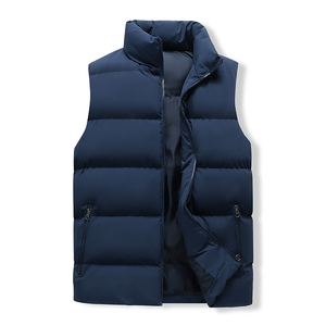 <span class=keywords><strong>Chaleco</strong></span> Acolchado de Poliéster para Hombre, Estilo Urbano, Holgado, Práctico para Actividades al Aire Libre y Uso Diario, Gran Venta - Product Image 2