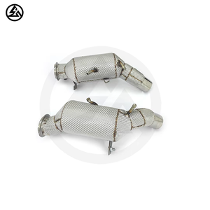 CSZ pour <span class=keywords><strong>Alfa</strong></span> <span class=keywords><strong>Romeo</strong></span> <span class=keywords><strong>Giulia</strong></span> Quadrifoglio 2.9TT <span class=keywords><strong>2023</strong></span>-Échappement haut débit Sport Cat OPF Downpipe - Product Image 3