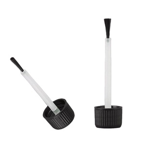 18 Mét Gel/Nail Polish Sử Dụng Tinh Dầu Chai Chai Thủy Tinh Bàn Chải Đen/Trắng Nắp Nhựa 5 10 15 <span class=keywords><strong>20</strong></span> 30 50 <span class=keywords><strong>Ml</strong></span> PP Nắp Nhựa - Product Image 2