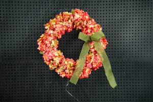 Vòng hoa Giáng sinh thủ công bằng hoa khô thân thiện với môi trường có chuông, dùng trong nhà và ngoài trời, phong cách hiện đại - Product Image 5