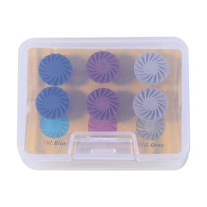 Vente chaude Kit de disques de roue de polissage dentaire RA 2.35mm <span class=keywords><strong>Composite</strong></span> polissage diamant spirale résine flexible pour le blanchiment des dents 6 pièces/boîte - Product Image 3