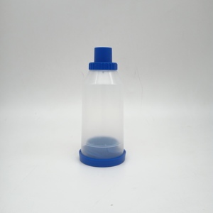<span class=keywords><strong>Chambre</strong></span> <span class=keywords><strong>d</strong></span>'<span class=keywords><strong>inhalation</strong></span> jetable en PVC de qualité médicale pour enfants, 220 ml, <span class=keywords><strong>avec</strong></span> <span class=keywords><strong>valve</strong></span>, dispositif <span class=keywords><strong>d</strong></span>'asthme, espaceur CE - Product Image 2