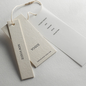 Wholesale Custom Sustainable <strong>RFID</strong> Woven Hang Tags Fabric Foldover <strong>for</strong> <strong>Jewellery</strong> Garments Paper Ceramic Gifts Beanie Own Logo - Product Image 4