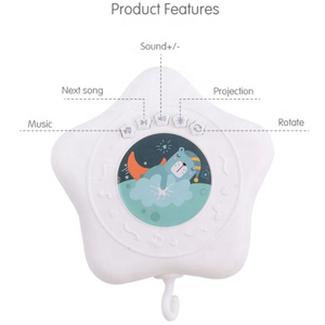 Baby Toys 0-6 Months <strong>Musical</strong> Bed Bell Rattle Infant Toy Baby <strong>Mobile</strong> <strong>Musical</strong> <strong>Cot</strong> With Projector - Product Image 5