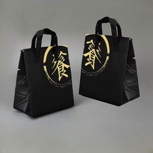 Sac isotherme en gros avec logo personnalisé, portable, en non-tissé, avec isolation thermique en aluminium pour l'emballage alimentaire - Product Image 4