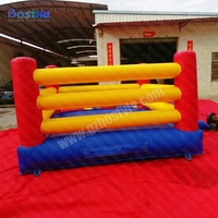Ring de boxe gonflable de haute qualité pour location de fête foraine, arène de lutte gonflable