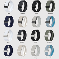 Sangle en nylon souple et respirante pour Whoop 5.0, bracelet de remplacement léger et élastique, sangle de suivi d'activité à ajustement rapide