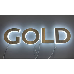 Miniletras Led <span class=keywords><strong>luminosas</strong></span> para todo el cuerpo, con palabras de retroiluminación, en 3d, para interior y exterior - Product Image 5