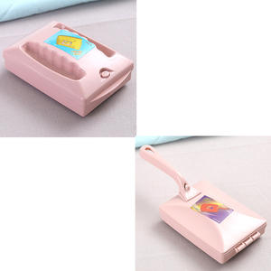 Wholesale Household Plastic Cleaning <b>Brush</b> Double Roller Long Handle Large Size Carpet Bed <b>Dust</b> Removal Hair Removing Static - Product Image 4