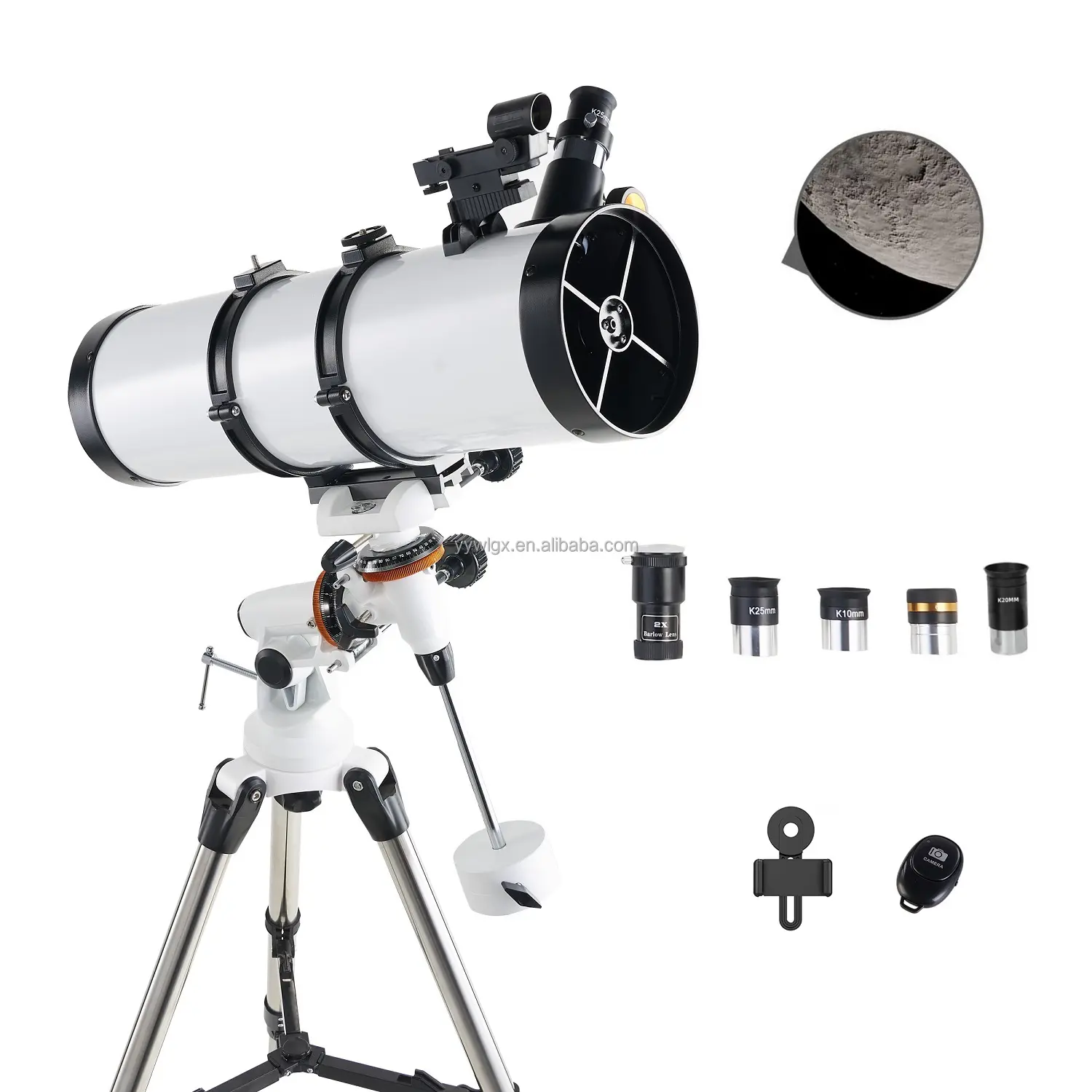 Professional Telescopes For Adults 130x650mm Astronomical Telescope For Kids Astronomy German Technology Equatorial