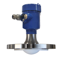 Capteur de niveau radar à ondes guidées industrielles 80Ghz Instrument 4-20mA Silo Usine d'alimentation Carburant Réservoir d'eau liquide 20mA Mesure de niveau
