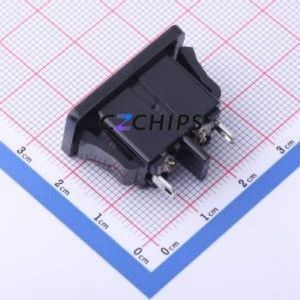 DB-8-6BS9 AC Power Connector Through hole Component (THT) Connector IEC 320-C8 1 2 Panel Mount - Product Image 2