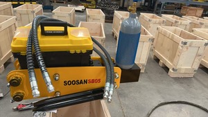 Martillo hidráulico de tipo superior Sb 05 para miniexcavadoras Bob Cat Skid Steer Loader 0,8-2,5 toneladas Motor nuevo para trabajos de demolición - Product Image 4