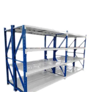 โลหะแสดงชั้นจัดเก็บคลังสินค้าขนาดกลางหน้าที่ชั้นวางของ Racking ระบบ