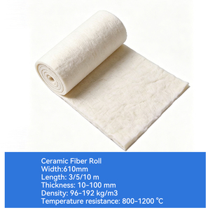 Lámina de Fibra Cerámica de Fábrica China 1260 90kg/m 3600x610x20mm Resistente al Fuego Ecológica Aislamiento Refractario para Hornos y Calderas - Product Image 2