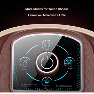 Draagbare Massagemassagemachine Voor Voetspa-Badmassageapparaten Met Snelle Verwarmde Luchtbel En Rood Licht Voor Een Pedicurekom Voor Vermoeide Voeten - Product Image 4