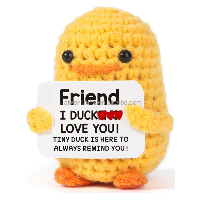 Tarjeta de amigo amarillo
