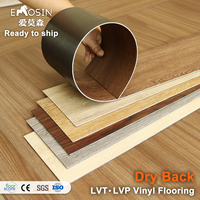 Wasserfestes PVC-Luxus-Vinylplanken-Bodensystem für Innenräume, 8mm Klick-LVP-LVT-Bodenbelag mit IXPE-Unterlage