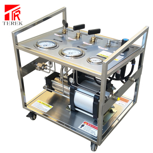 TEREK 브랜드 1-80MPa 공기 구동 H2/N2/<span class=keywords><strong>O2</strong></span>/CO2 가스 전송 충전 부스터 펌프 유닛 시스템. - Product Image 3