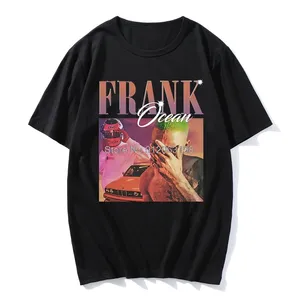 Anime Frank Shirt Ocean Vintage Unisex T-shirts Hot Sale New Oversized Shirt Casual Four Seasons Comfortable Cotton Tee Top