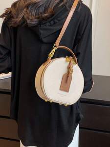 2026 New Retro Texture Women's Crossbody <b>Bag</b> <b>Zipper</b> Closed Fashion Handbag - Product Image 2