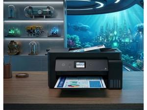 Imprimante jet d'encre grand format A3 Plus L14150 avancée avec connectivité USB, intégrant impression, numérisation, copie et télécopie pour les entreprises - Product Image 1